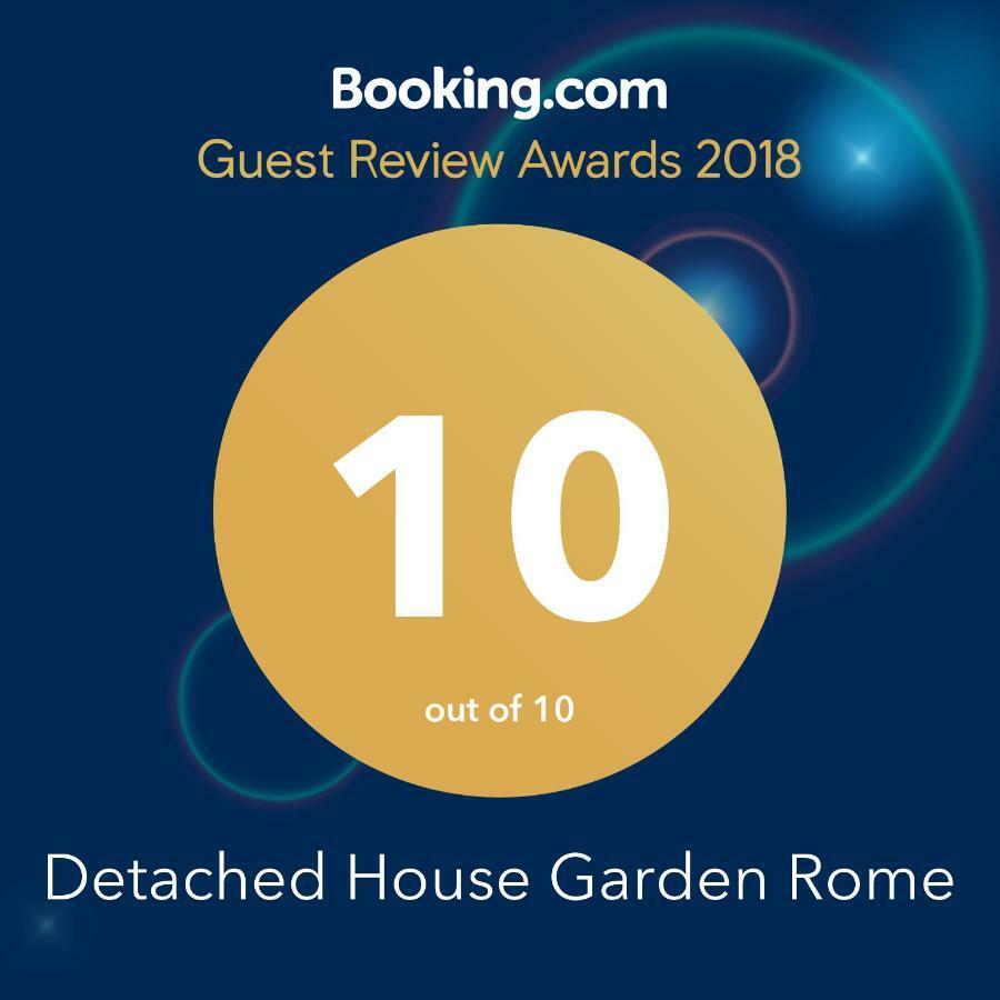 Detached House Garden Rome Apartment Bagian luar foto